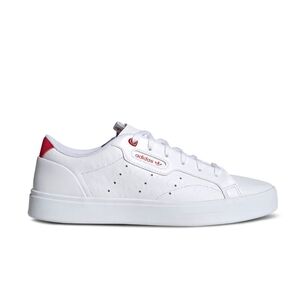 Adidas sleek heart embossed sneakers sz 7